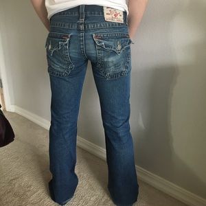 True Religion “Billy” Slim Bootcut Jeans